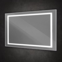 Зеркало BelBagno Kraft 140x80 с подсветкой, сатин