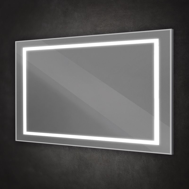 Зеркало BelBagno Kraft 140x80 с подсветкой, сатин