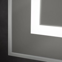 Зеркало BelBagno Kraft 140x80 с подсветкой, сатин