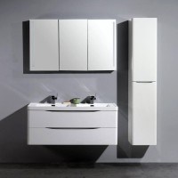Тумба под раковину BelBagno Ancona-N 120  bianco lucido подвесная