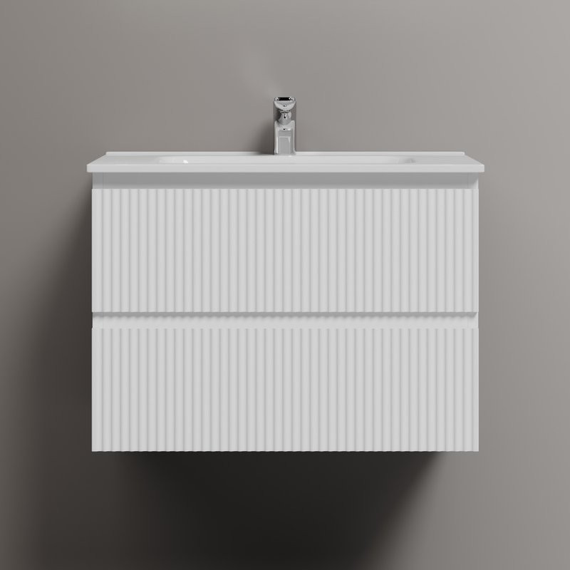 Тумба под раковину Sancos подвесная Snob R 70 Bianco SNR70W