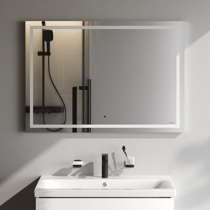 Зеркало AM.PM Gem 100 с подсветкой по периметру