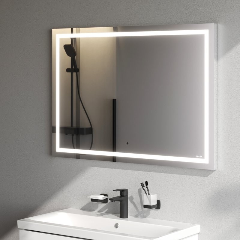 Зеркало AM.PM Gem 100 с подсветкой по периметру