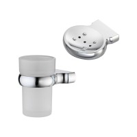 Набор Стакан Wasserkraft Berkel K-6828 + Мыльница K-6869 Набор Стакан Wasserkraft Berkel K-6828 + Мыльница K-6869