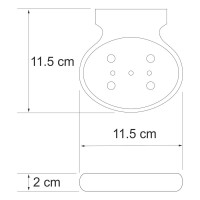 Набор Стакан Wasserkraft Berkel K-6828 + Мыльница K-6869 Набор Стакан Wasserkraft Berkel K-6828 + Мыльница K-6869