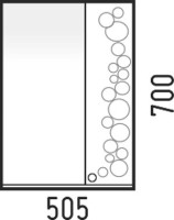 Зеркало Corozo Орфей 50 Зеркало Corozo Орфей 50
