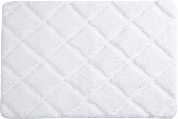 Коврик Wasserkraft Lippe BM-6518 60х90 см, white