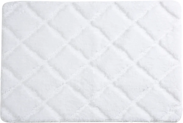 Коврик Wasserkraft Lippe BM-6518 60х90 см, white