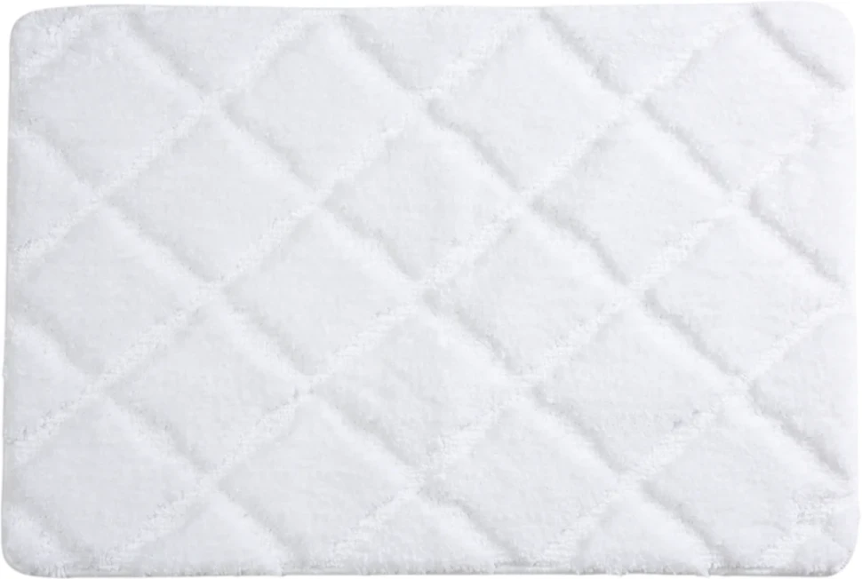 Коврик Wasserkraft Lippe BM-6518 60х90 см, white