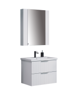 Мебель для ванной комнаты Comforty Лима 70П2 подвесная, матовая белая
