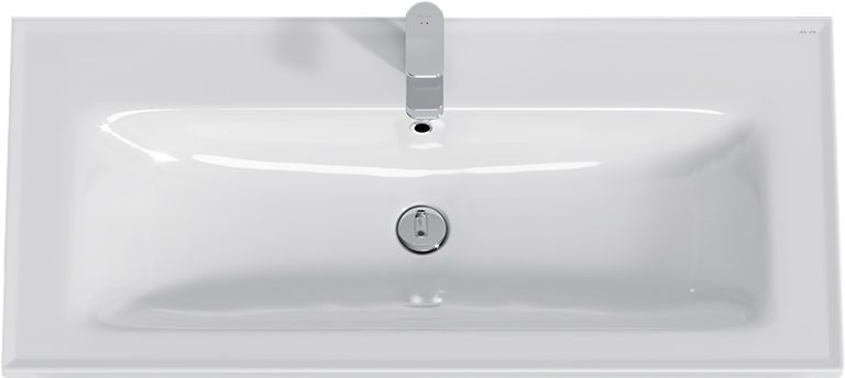 Мебель для ванной комнаты AM.PM X-Joy 100 подвесная, черная матовая