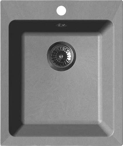 Комплект Мойка GranFest Practik GF-P505 серый + Измельчитель Status ECO 75