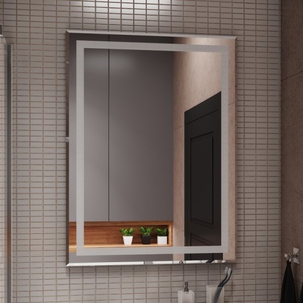 Зеркало CONTINENT Люкс 50х70, с подсветкой