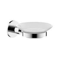 Мыльница Sancos Base SC9031CH настенная, стеклянная, хром Мыльница Sancos Base SC9031CH настенная, стеклянная, хром