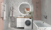 Тумба с раковиной Velvex Klaufs 56*60.2Y L под стиральную машину Тумба с раковиной Velvex Klaufs 56*60.2Y L под стиральную машину