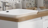 Тумба с раковиной Velvex Klaufs 56*60.2Y L под стиральную машину Тумба с раковиной Velvex Klaufs 56*60.2Y L под стиральную машину