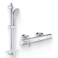 Душевой комплект Термостат Grohe Grohtherm 800 Cosmopolitan 34765000 для душа + Гарнитур Euphoria 110 Massage 27231001