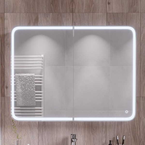 Зеркало-шкаф Grossman Адель 100 с подсветкой