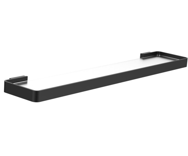 Полка под зеркало Wonzon & Woghand Lotte WW-8327A-MB 60 см, стеклянная