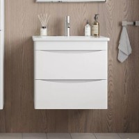 Тумба с раковиной SanStar Smile 60 подвесная
