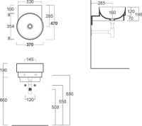 Накладная раковина Simas Po.Mo PO 05
