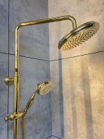 Душевая стойка AltroBagno Beatrice 030408 Or золото