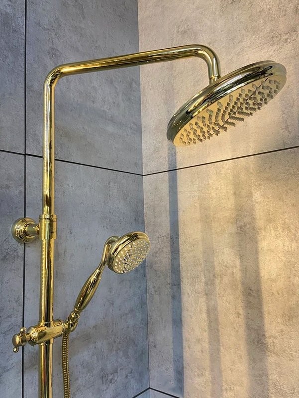 Душевая стойка AltroBagno Beatrice 030408 Or золото