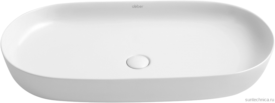 Накладная раковина Abber Bequem AC2110 белая