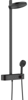 Душевая стойка Hansgrohe Pulsify Select 24240670 черный Душевая стойка Hansgrohe Pulsify Select 24240670 черный