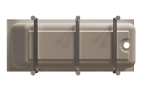 Акриловая ванна Radomir Дижон Ангосто 170x70 см, встраиваемая, белая, на ножках