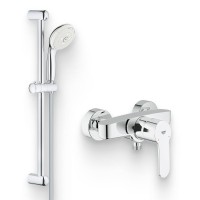 Душевой комплект Смеситель для душа Grohe Eurostyle Cosmopolitan 33590002 + Гарнитур Tempesta New 27644001