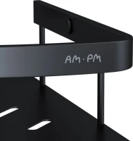 Полка AM.PM Sense L A7454122 угловая, черная Полка AM.PM Sense L A7454122 угловая, черная