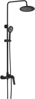 Душевая стойка Shevanik S8436H черная
