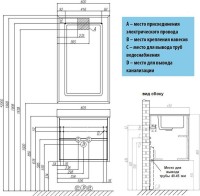 Мебель для ванной комнаты AQUATON Римини New 60 черная