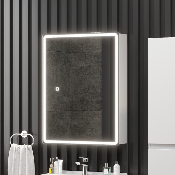 Зеркало-шкаф Onika Орби 60 с подсветкой