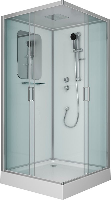 Душевая кабина Niagara Premium NG-6002-01Q 100х100х210, с низким поддоном