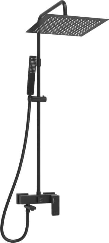 Душевая стойка Wasserkraft Abens 2000 A277.162.218.BM черная
