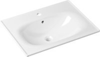 Комплект Раковина Lavinia Boho Bathroom Sink 33312010 + Донный клапан Wellsee Drainage System 182138000 матовый белый + Сифон 182108000 белый