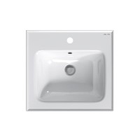 Тумба с раковиной AM.PM X-Joy 50 напольная, 2 ящика, белый глянец