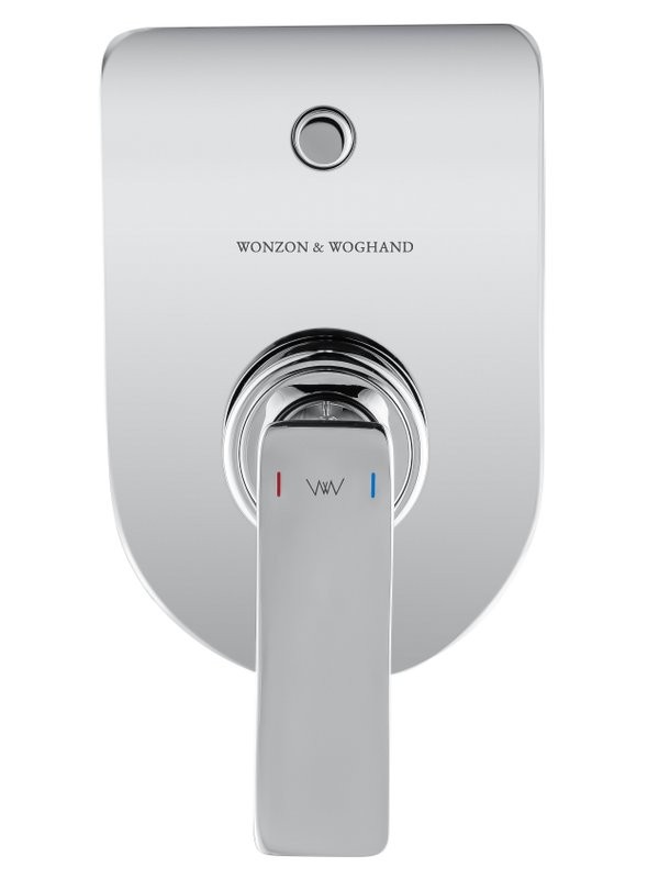Встраиваемый смеситель для душа и ванны Wonzon & Woghand Shark WW-483700-CR хром