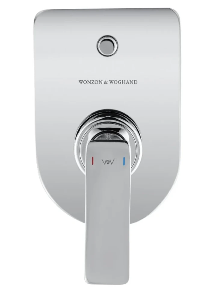 Встраиваемый смеситель для душа и ванны Wonzon & Woghand Shark WW-483700-CR хром