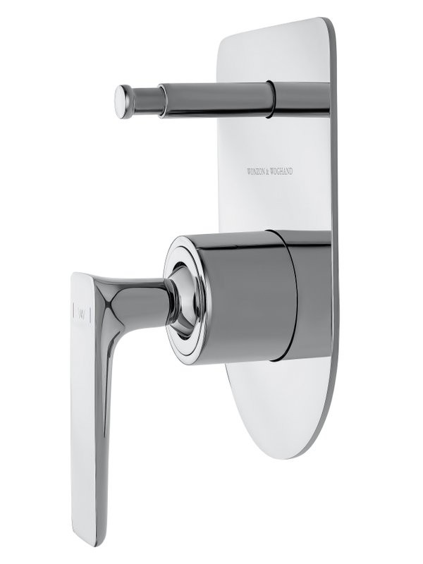 Встраиваемый смеситель для душа и ванны Wonzon & Woghand Shark WW-483700-CR хром
