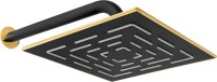 Душевой комплект Shouder Romer 0264117 С ВНУТРЕННЕЙ ЧАСТЬЮ, с изливом, черный, золото