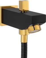 Душевой комплект Shouder Romer 0264117 С ВНУТРЕННЕЙ ЧАСТЬЮ, с изливом, черный, золото
