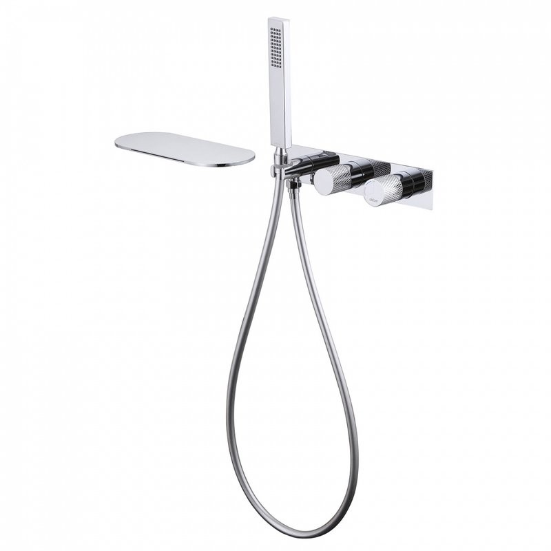 Встраиваемый смеситель для душа и ванны Abber Rund AF8731 С ВНУТРЕННЕЙ ЧАСТЬЮ, хром