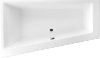 Акриловая ванна Excellent Sfera Slim L 170x100 см, угловая, левая, встраиваемая, белая, асимметричная, с каркасом