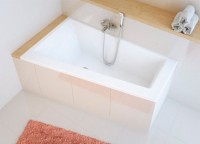 Акриловая ванна Excellent Sfera Slim L 170x100 см, угловая, левая, встраиваемая, белая, асимметричная, с каркасом