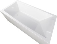 Акриловая ванна Marka One Aelita 170x90 см, пристенная, белая, с каркасом