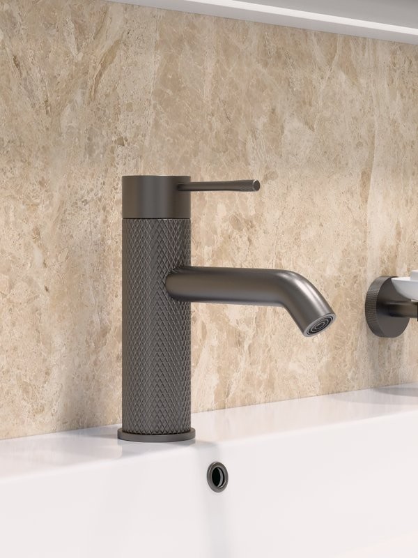 Смеситель для раковины Allen Brau Priority 5.31С01-MG брашированный графит