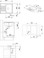Мойка кухонная Blanco Zia 40 S антрацит
